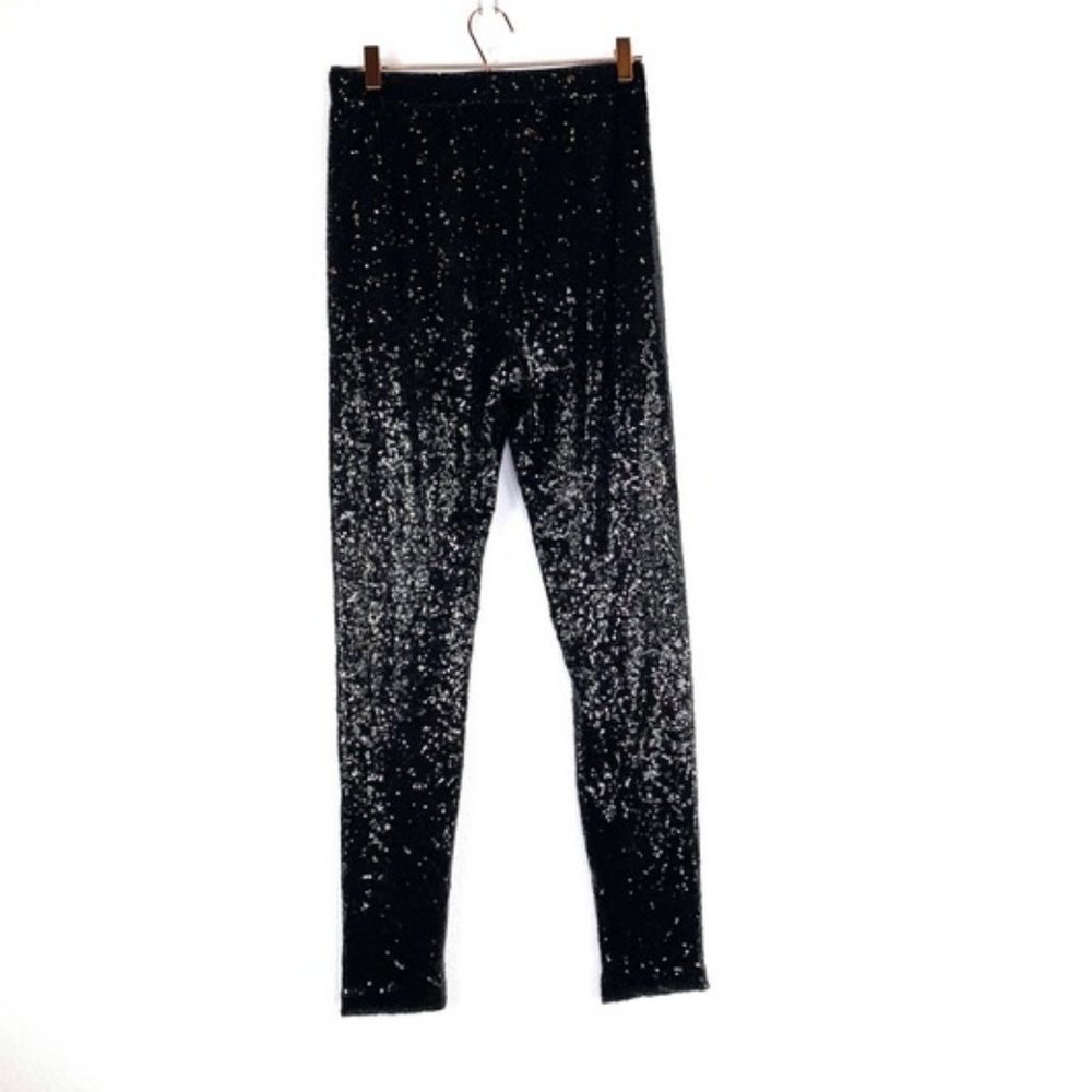 WAYF High Waist Sequin Leggings - Picture 8 of 8
